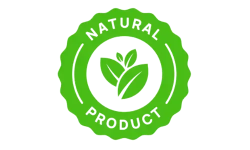 100% Natural badge