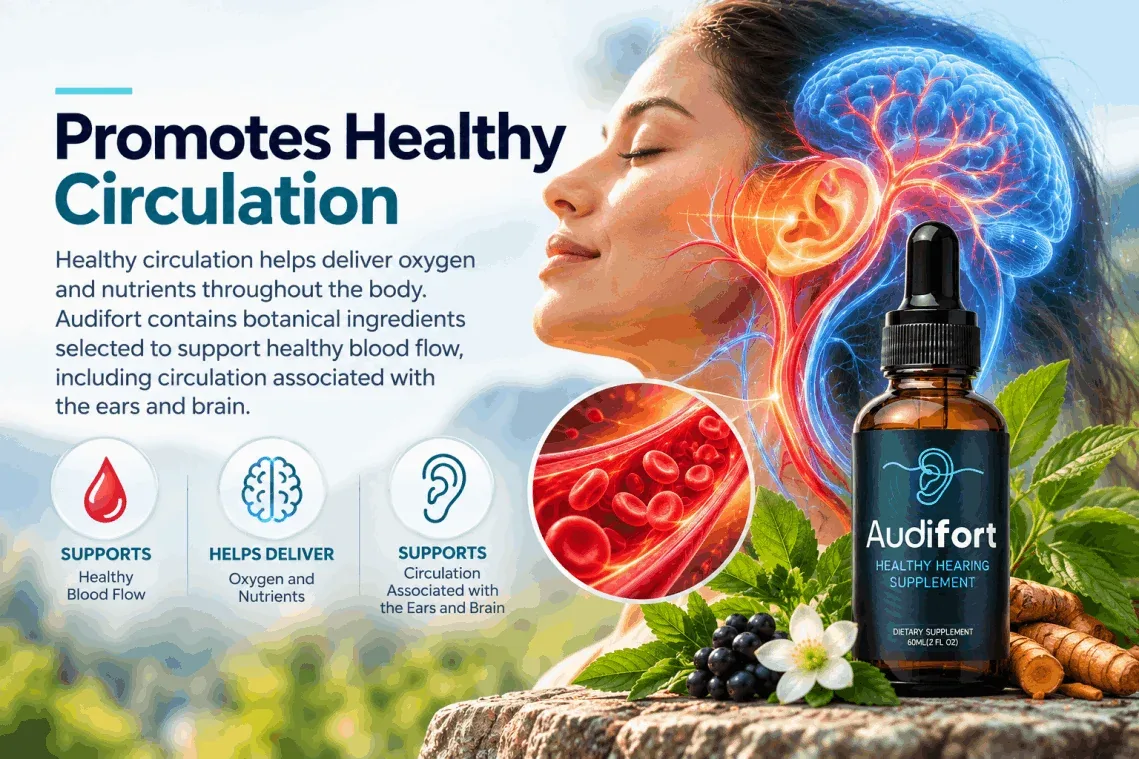 Audifort Supports Healthy Circulation